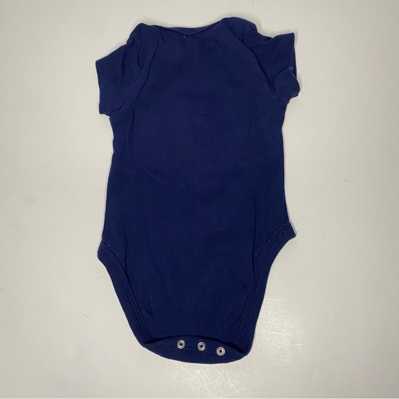 Little Me Baby Boy Short Sleeve Dinosaur Onesie Size 12M - Picture 2 of 4